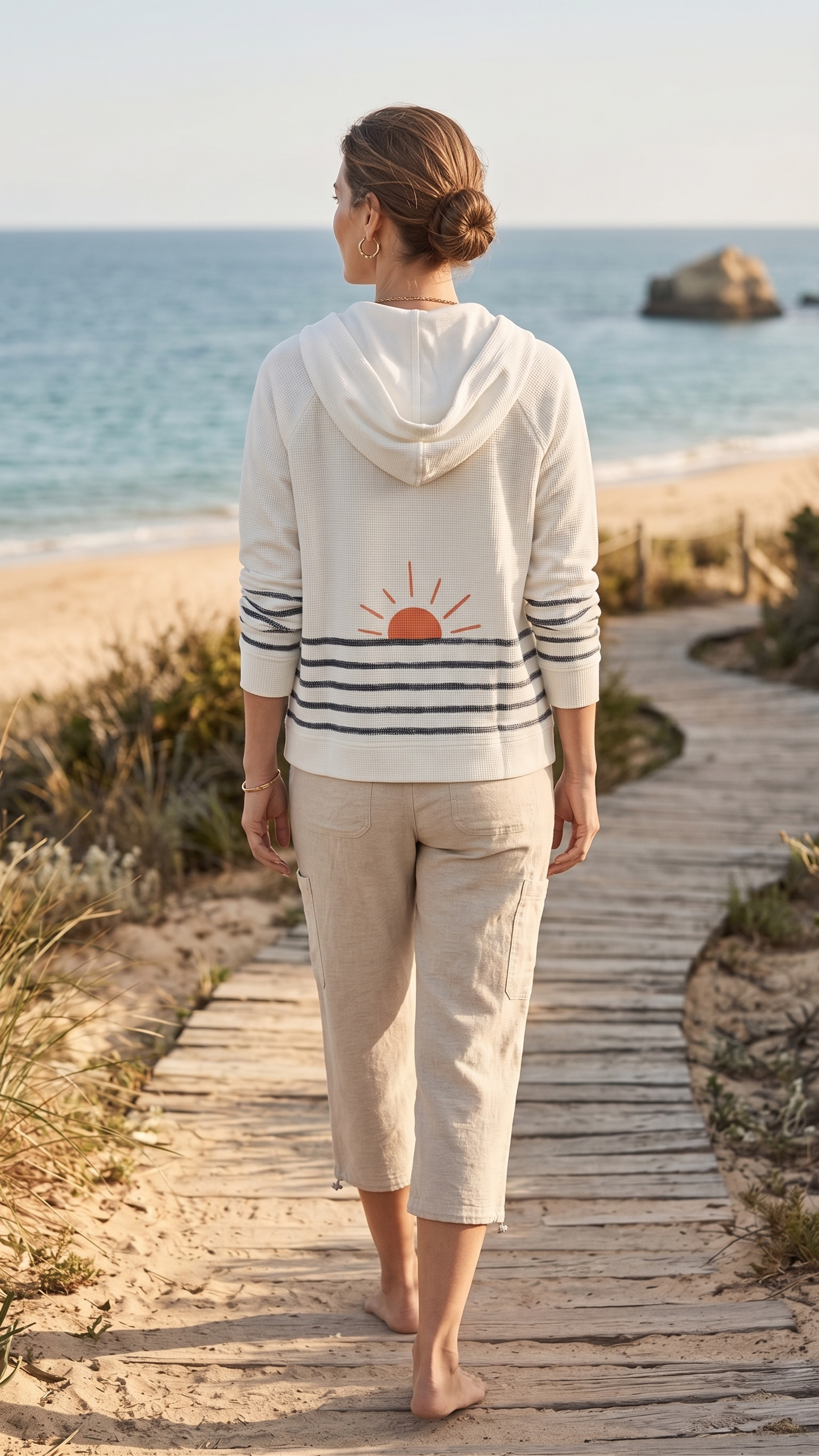Wild Palms #8316 L/S Sunshine Zip Hoodie (Wholesale)