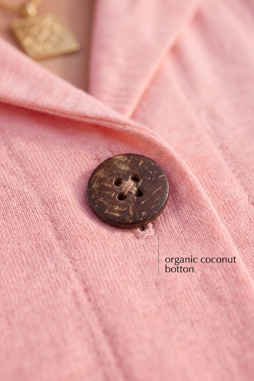 Style #1731|Wholesale 100% Cotton Slub Jersey Cap Sleeve Button Down Shirt - Multiple Colors